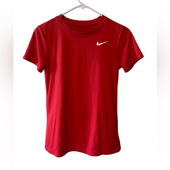 Nike Tops - Nike Size XS Red Crewneck Tee EUC